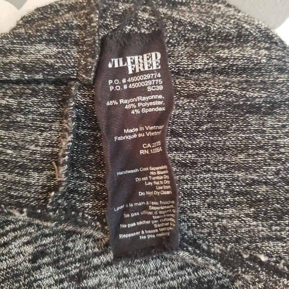 ❤️Wilfred Lisiere dress grey/black large - Picture 5 of 5